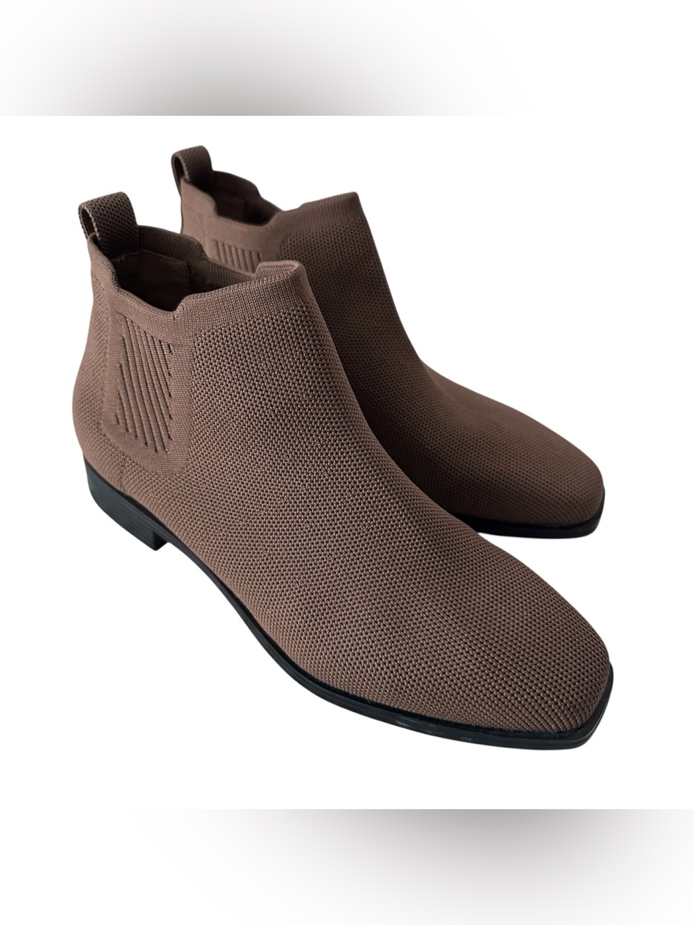 Vivaia Square Toe Water-Repellent Ryan Pro Ankle Boots Womens 7.5 Espresso Brown